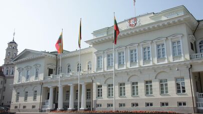 Здание президентского дворца Литвы