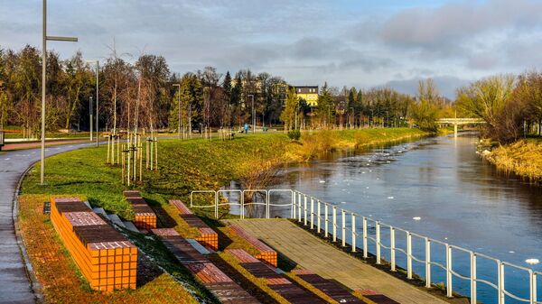 Парк в Паневежисе, архивное фото - Sputnik Литва
