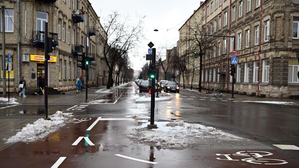 Улица Альгирдо в Вильнюсе, архивное фото - Sputnik Литва
