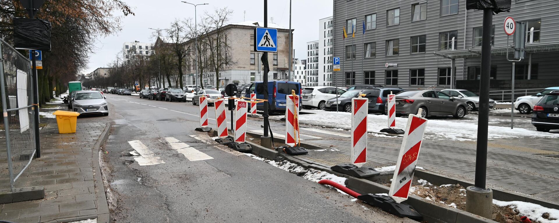 Улица 16 февраля в Вильнюсе, архивное фото - Sputnik Литва, 1920, 22.02.2026