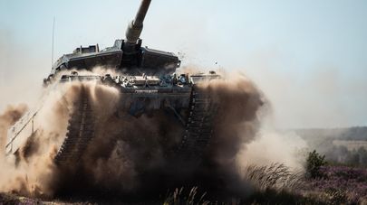 Боевой танк Leopard 2 вооруженных сил Германии