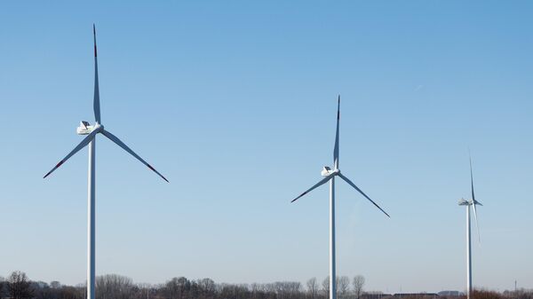 Ветряные электростанции, архивное фото - Sputnik Литва