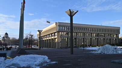 Здание Сейма Литвы в Вильнюсе