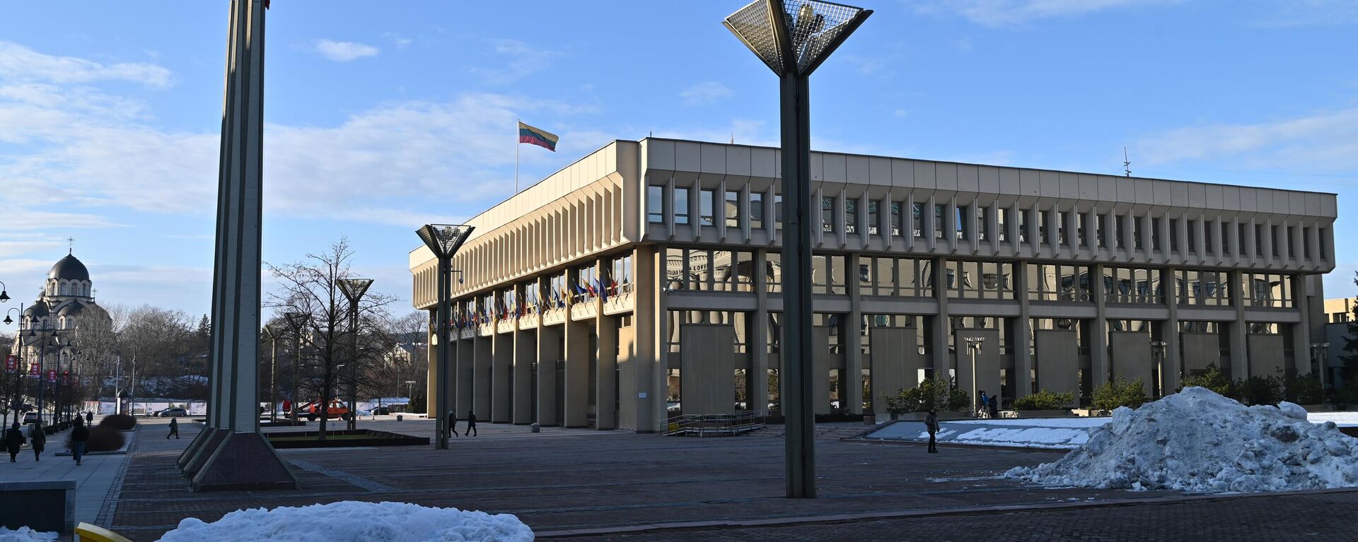 Здание Сейма Литвы в Вильнюсе - Sputnik Литва, 1920, 15.02.2023