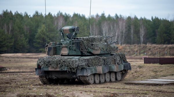 Боевой танк Leopard 2 вооруженных сил Польши - Sputnik Литва