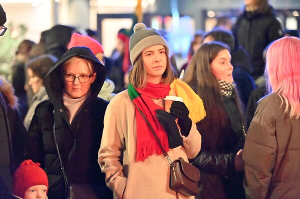 На фото: участники шествия в Вильнюсе. - Sputnik Литва