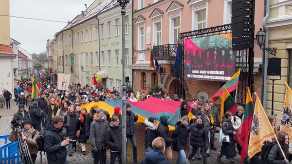 Празднование Дня восстановления независимости Литвы в Вильнюсе - Sputnik Литва
