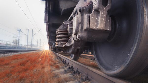 Колеса поезда, архивное фото - Sputnik Литва