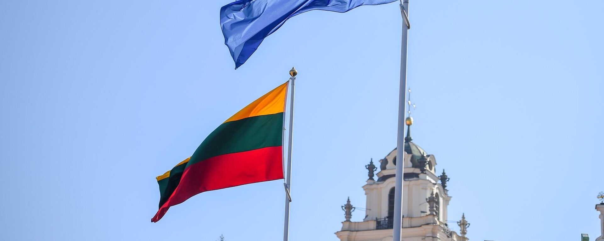 Флаги Литвы и НАТО, архивное фото - Sputnik Литва, 1920, 04.04.2023