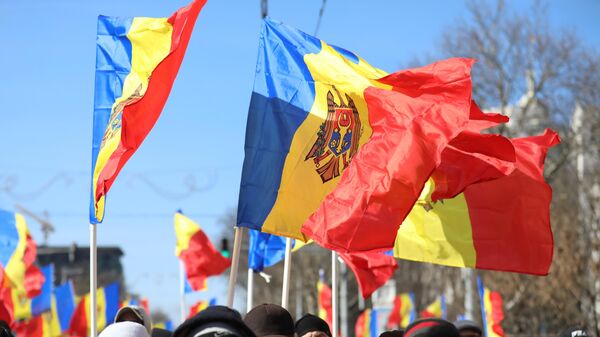 Акция протеста оппозиции в Кишиневе - Sputnik Литва