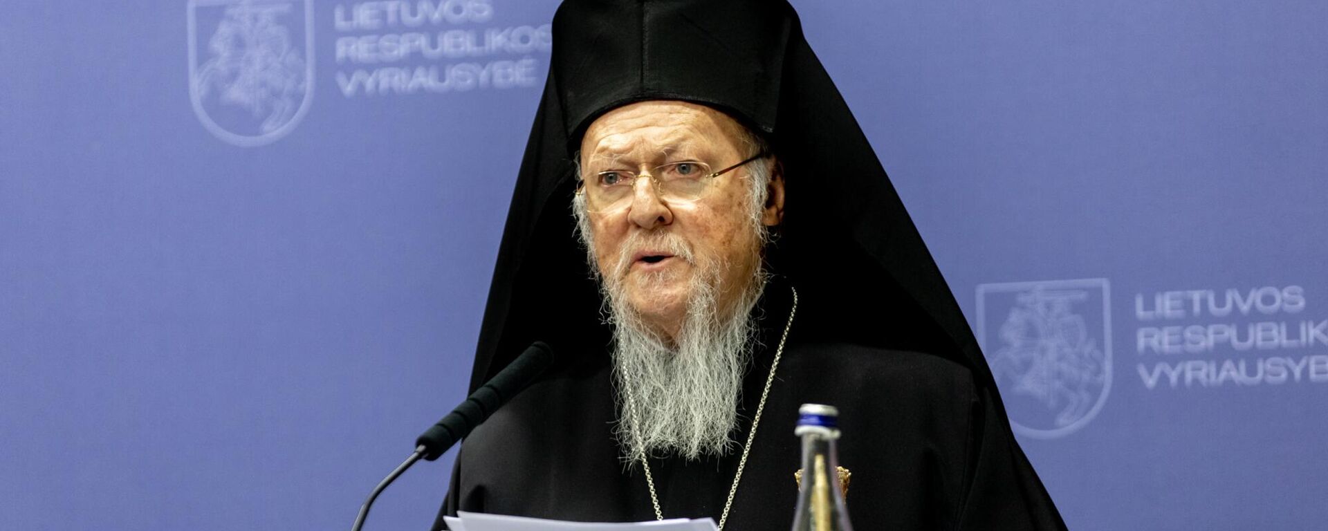 Патриарх Константинопольский Варфоломей - Sputnik Литва, 1920, 12.01.2026