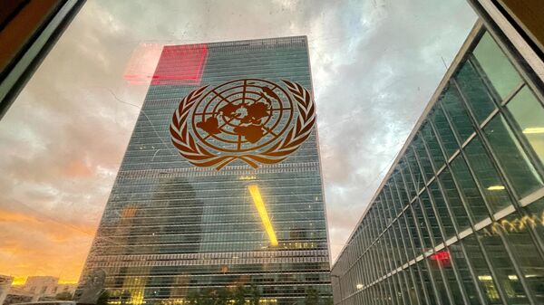 Штаб-квартира Организации Объединенных Наций (ООН) в Нью-Йорке - Sputnik Литва