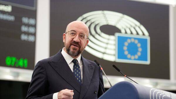 Председатель Европейского совета Шарль Мишель - Sputnik Литва