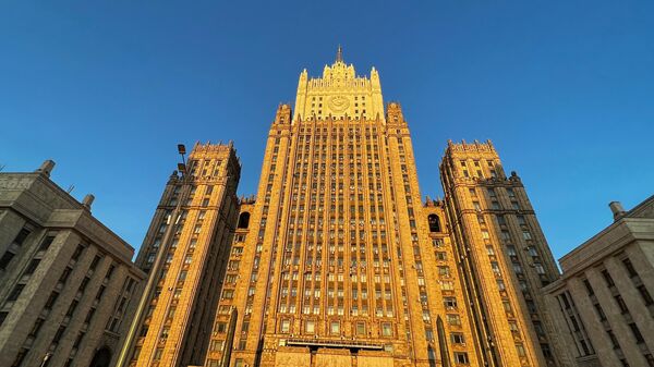 Здание Министерства иностранных дел РФ в Москве - Sputnik Литва