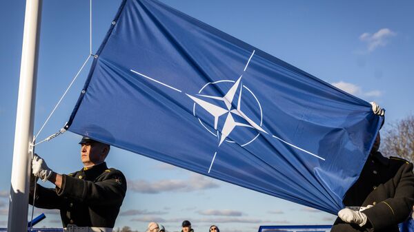 Флаг НАТО, архивное фото - Sputnik Литва