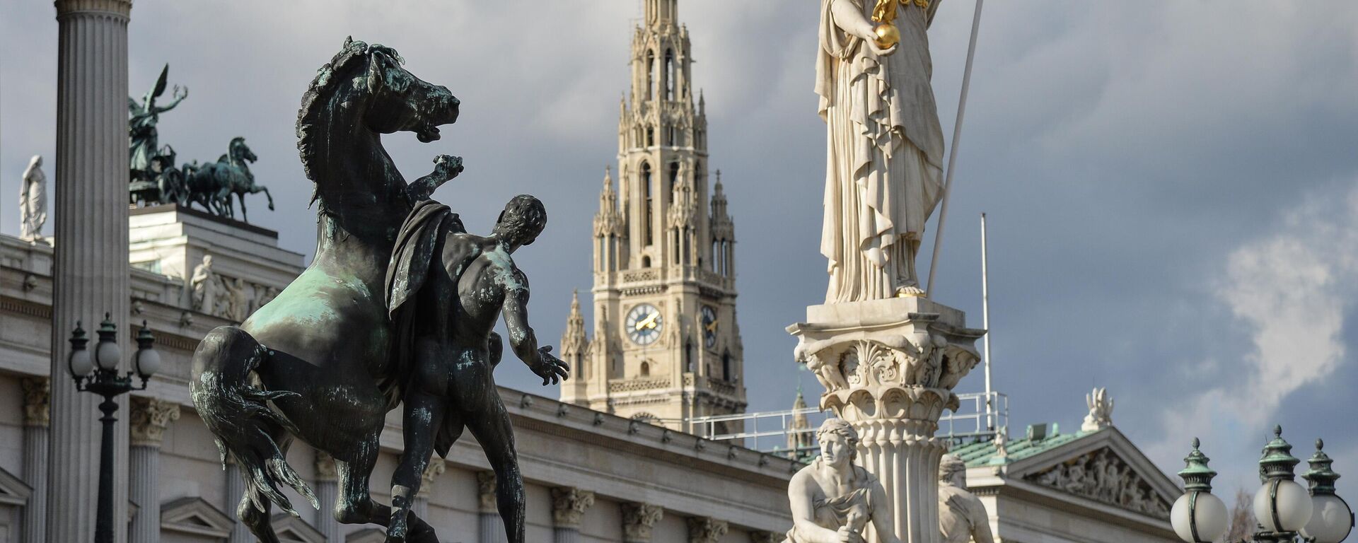 Здание парламента Австрии, архивное фото - Sputnik Литва, 1920, 08.09.2023