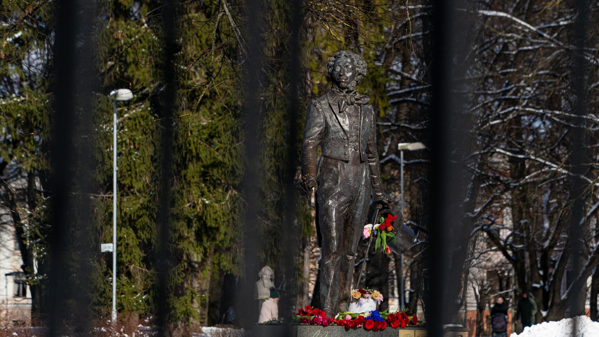 Памятник Александру Пушкину в Риге - Sputnik Литва, 1920, 30.05.2023