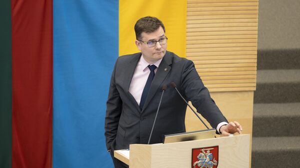 Депутат Сейма Литвы Лауринас Касчюнас - Sputnik Литва