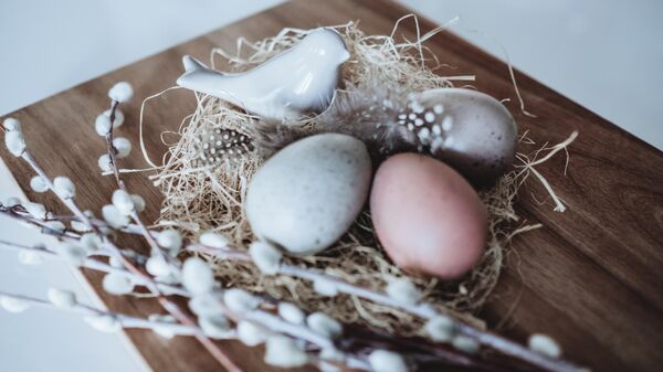 Пасхальные яйца, архивное фото - Sputnik Литва