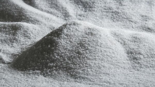 Гранулированные калийные удобрения, архивное фото - Sputnik Литва