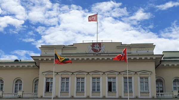 Здание президентского дворца Литвы - Sputnik Литва