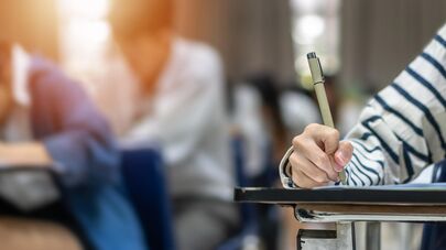 Экзамен в школе, архивное фото