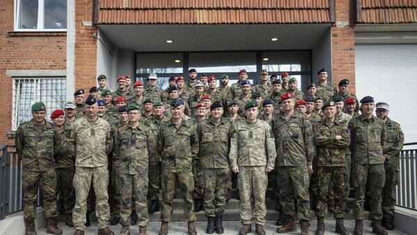 Учения военнослужащих литовской и немецкой армий FÜREX 2023  - Sputnik Литва