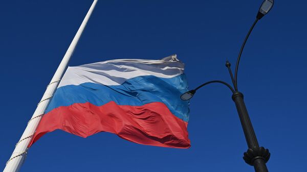 Флаг России, архивное фото - Sputnik Литва