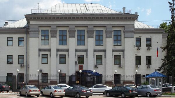 Посольство России и Киеве, архивное фото - Sputnik Литва