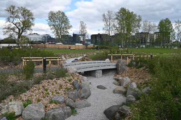 Сад стал частью проекта по изменению одного из микрорайонов столицы. - Sputnik Литва