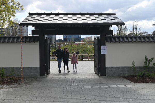 В Вильнюсе спустя несколько лет строительства появился японский сад. - Sputnik Литва
