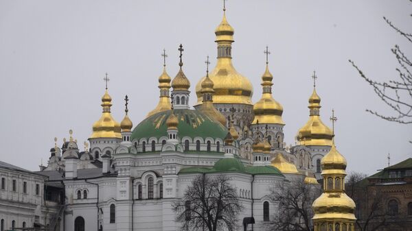 Киево-Печерская лавра в Киеве, архивное фото - Sputnik Литва