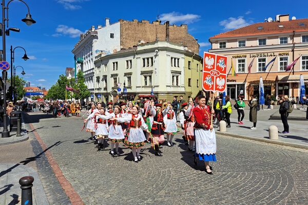 Шествие поляков в Вильнюсе прошло уже в 18-й раз и проводится раз в несколько лет с 2004 года. - Sputnik Литва