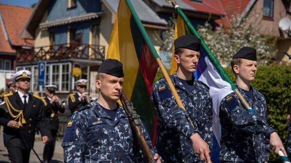 Торжественное открытие нового подразделения ВМС в Ниде - Sputnik Литва