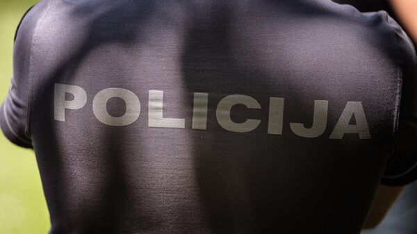Литовская полиция, архивнео фото - Sputnik Литва