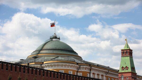 Вид на Московский Кремль, архивное фото - Sputnik Литва