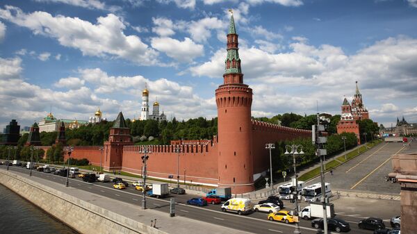 Вид на Московский Кремль, архивное фото  - Sputnik Литва