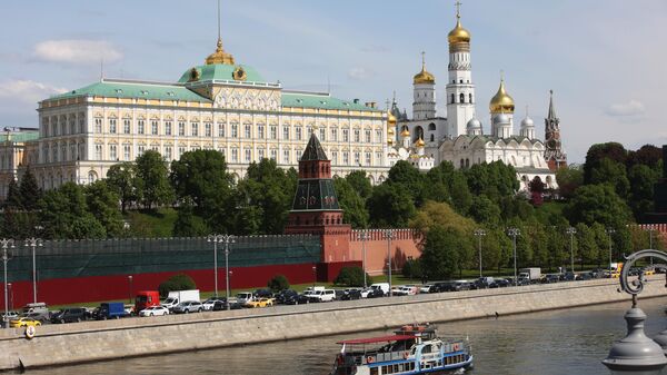 Вид на Московский Кремль, архивное фото - Sputnik Литва