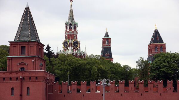 Вид на Московский Кремль, архивное фото - Sputnik Литва