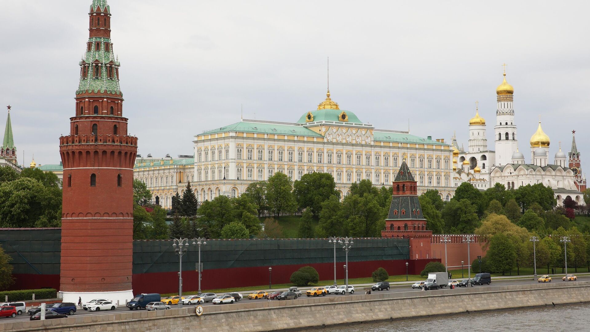 Вид на Московский Кремль, архивное фото Вид на Московский Кремль, архивное фото - Sputnik Литва, 1920, 27.03.2025