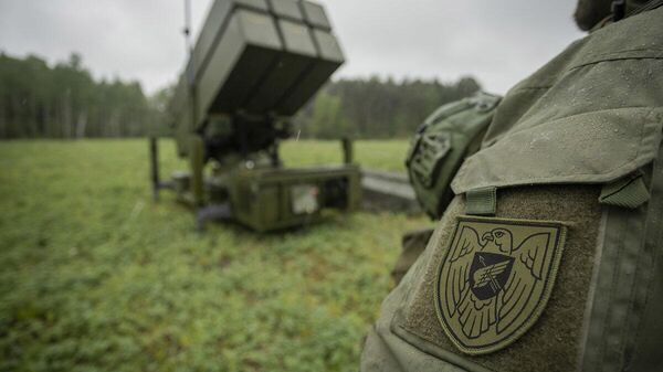 Применение ЗРК NASAMS на военных учениях Железный волк в Литве - Sputnik Литва