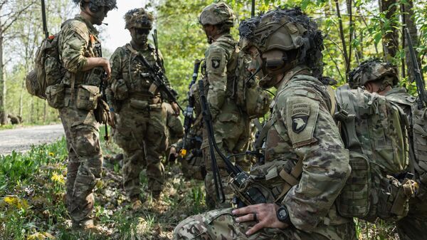 Эстонские военные, архивное фото - Sputnik Литва