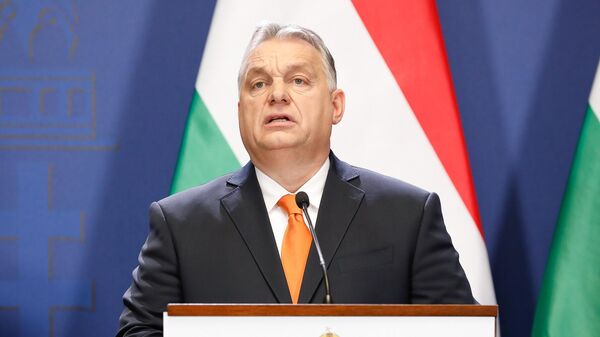 Премьер-министр Венгрии Виктор Орбан - Sputnik Литва