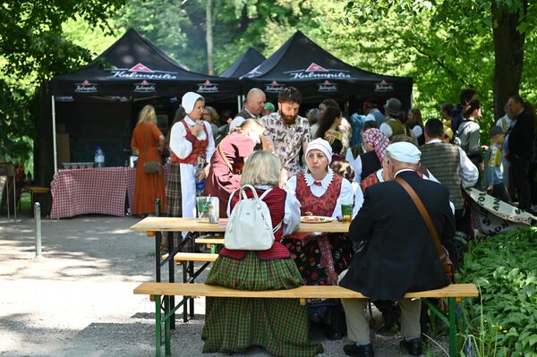Зрители разных возрастов остались довольны обширной программой международного фестиваля. - Sputnik Литва