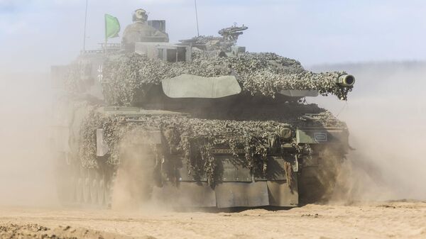 Боевой танк Leopard 2 - Sputnik Литва