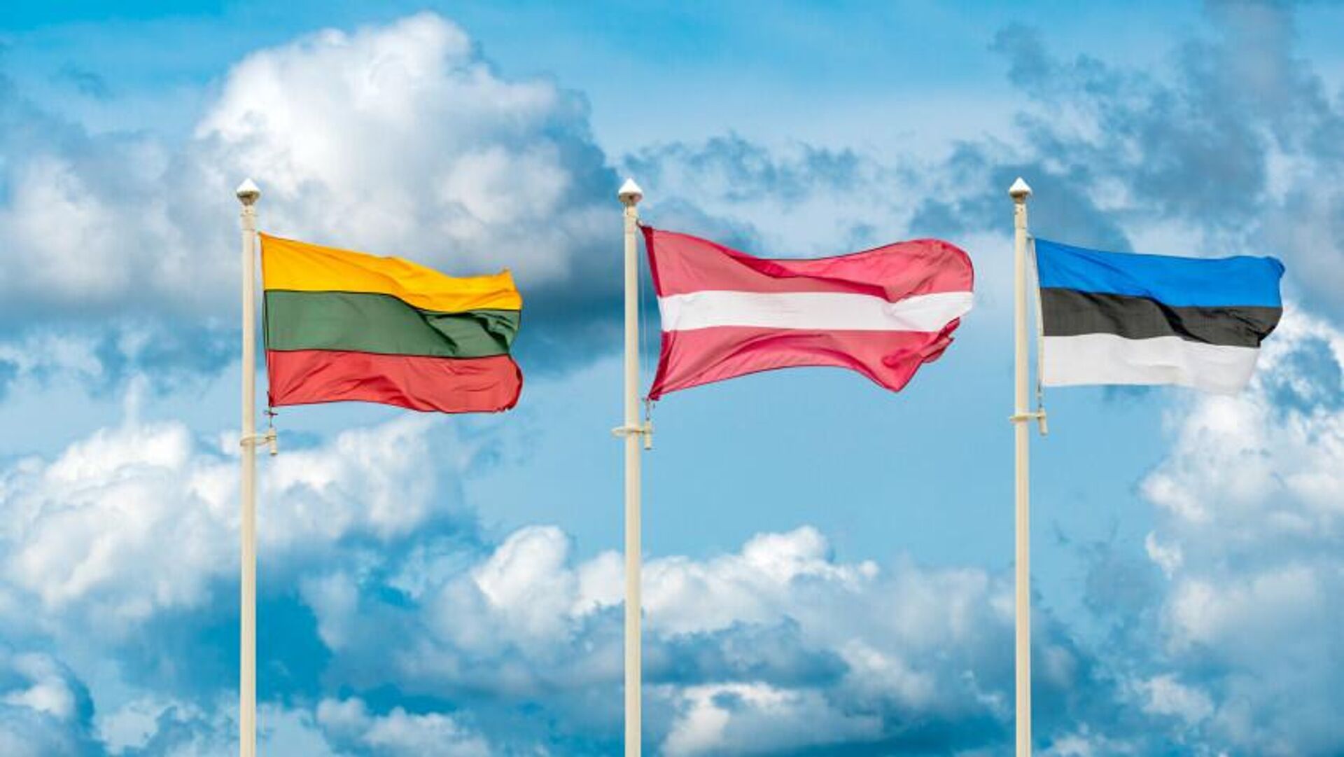 Флаги Литвы, Латвии и Эстонии - Sputnik Литва, 1920, 29.06.2023