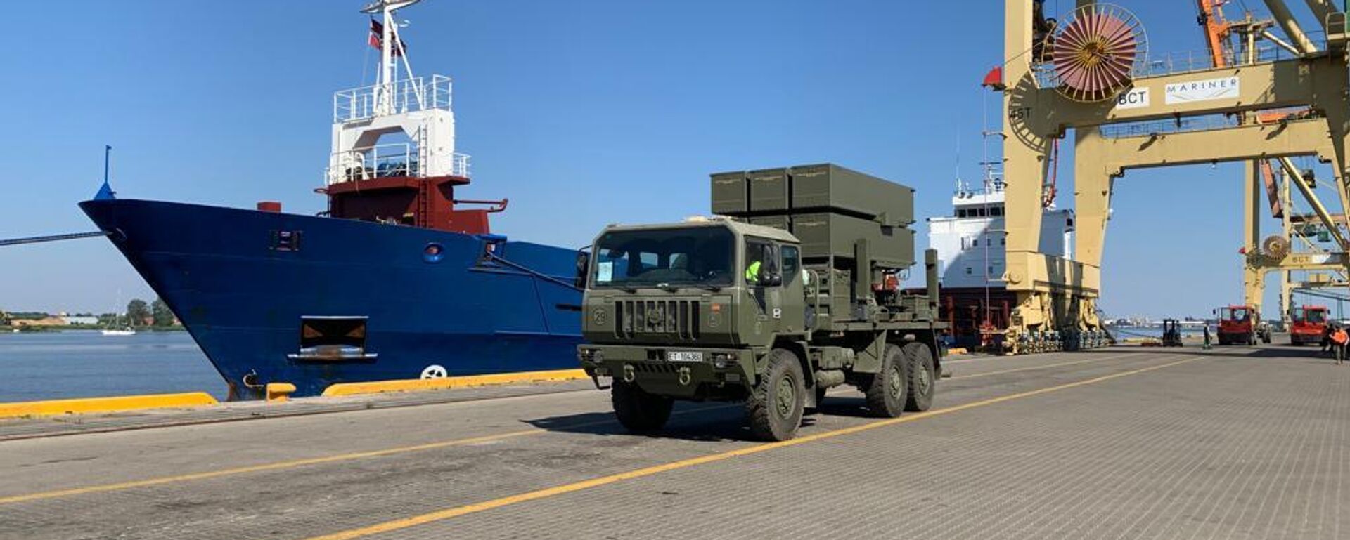 Передвижной зенитный комплекс NASAMS вооруженных сил Испании, архивное фото - Sputnik Литва, 1920, 30.05.2025