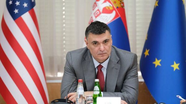 Министр экономики Сербии Раде Баста, архивное фото - Sputnik Литва