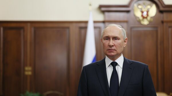 Президент РФ Владимир Путин - Sputnik Литва