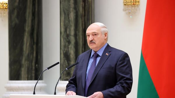 Президент Беларуси Александр Лукашенко - Sputnik Литва